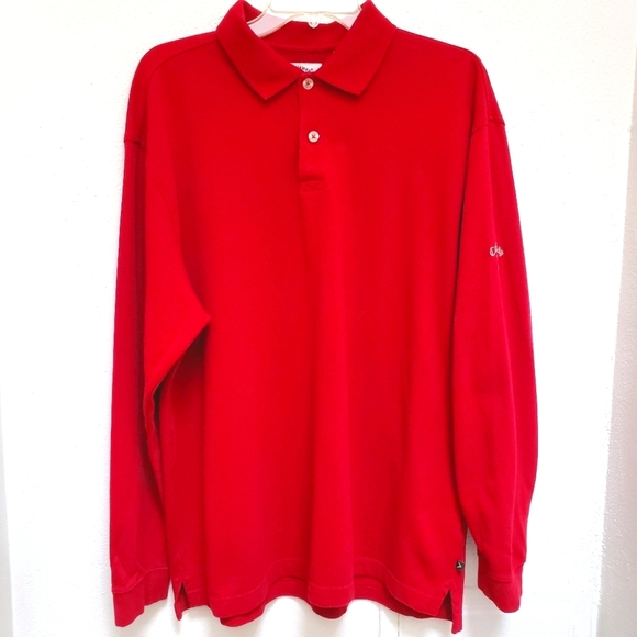 🏠 CALLAWAY Golf shirt Long Sleeve Size L - Picture 1 of 11